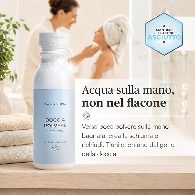Doccia in polvere