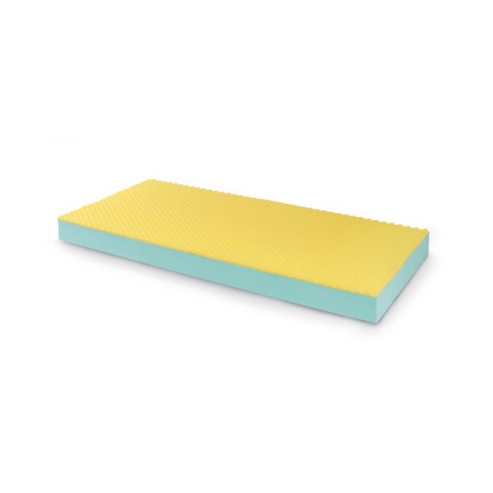 Materasso in poliuretano espanso composito IGNIFUGO – Sezione unica – Non foderato – LATEX FREE