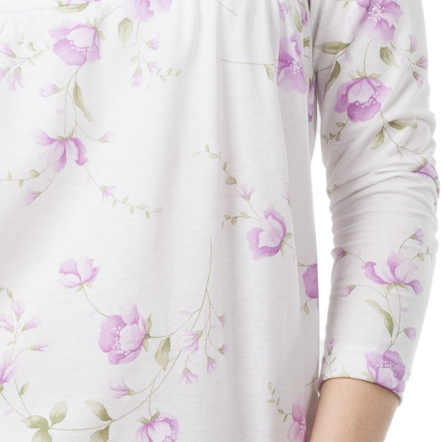 Pigiama allattamento lungo Rosa