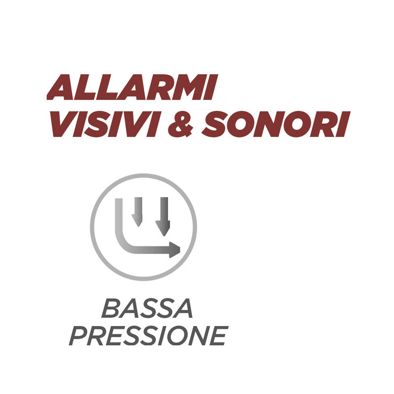 Kit antidecubito a ciclo alternato Piuma UP3 – Materasso Nylon+PVC – H 20,3 cm a 20 elementi intercambiabili e compressore con regolazione