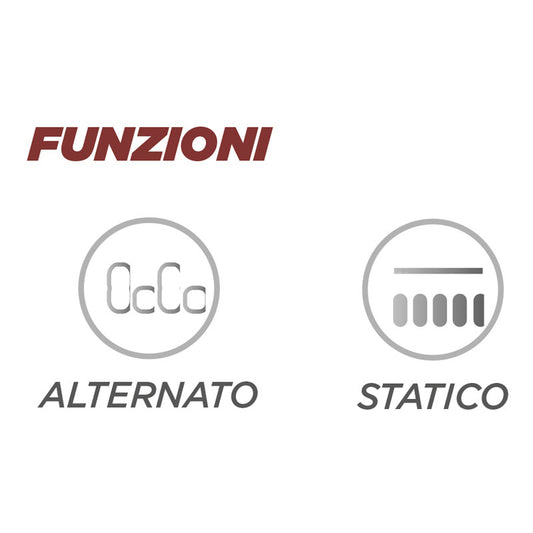 Kit antidecubito a ciclo alternato Piuma UP3 – Materasso Nylon+PVC – H 20,3 cm a 20 elementi intercambiabili e compressore con regolazione