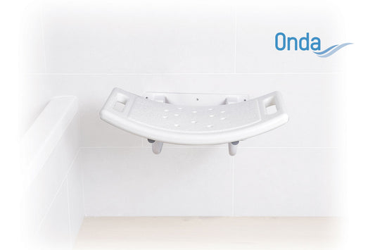 Sedile per doccia – Da parete – Serie Onda