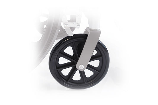 Ruota anteriore piroettante per sedia comoda