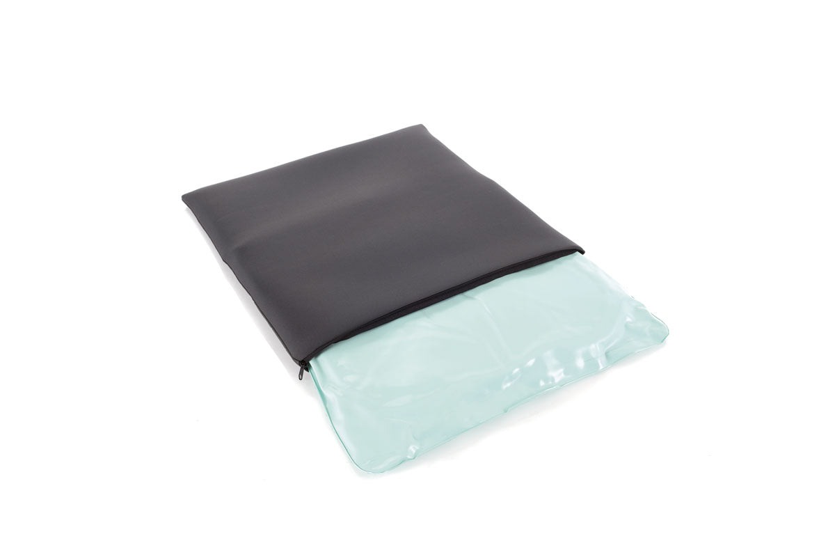 Cuscini in gel fluido di silicone – Fodero in Hightex amovibile mediante cerniera in dotazione