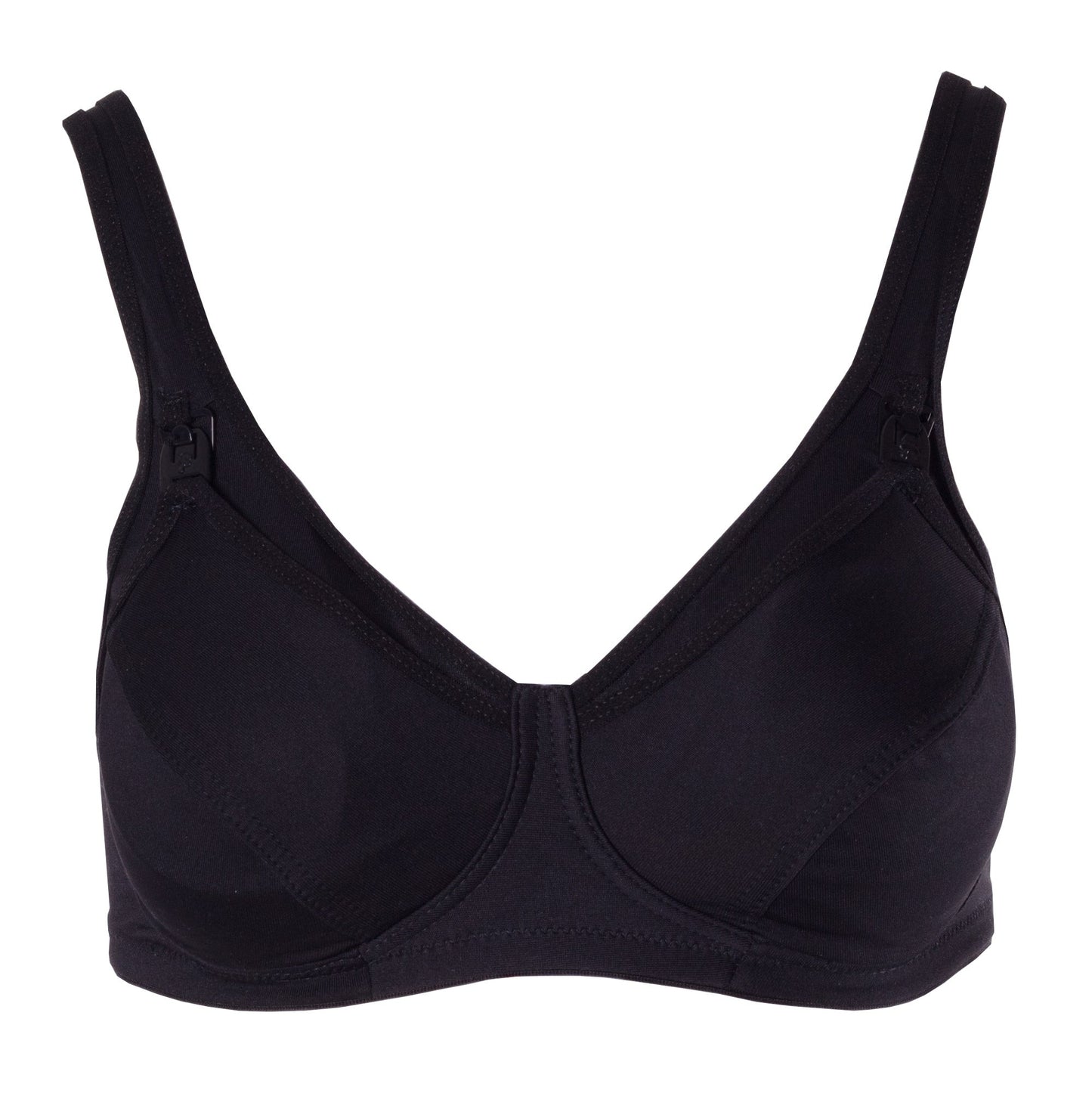 Reggiseno Allattamento Fibra Cava Coppa C Nero