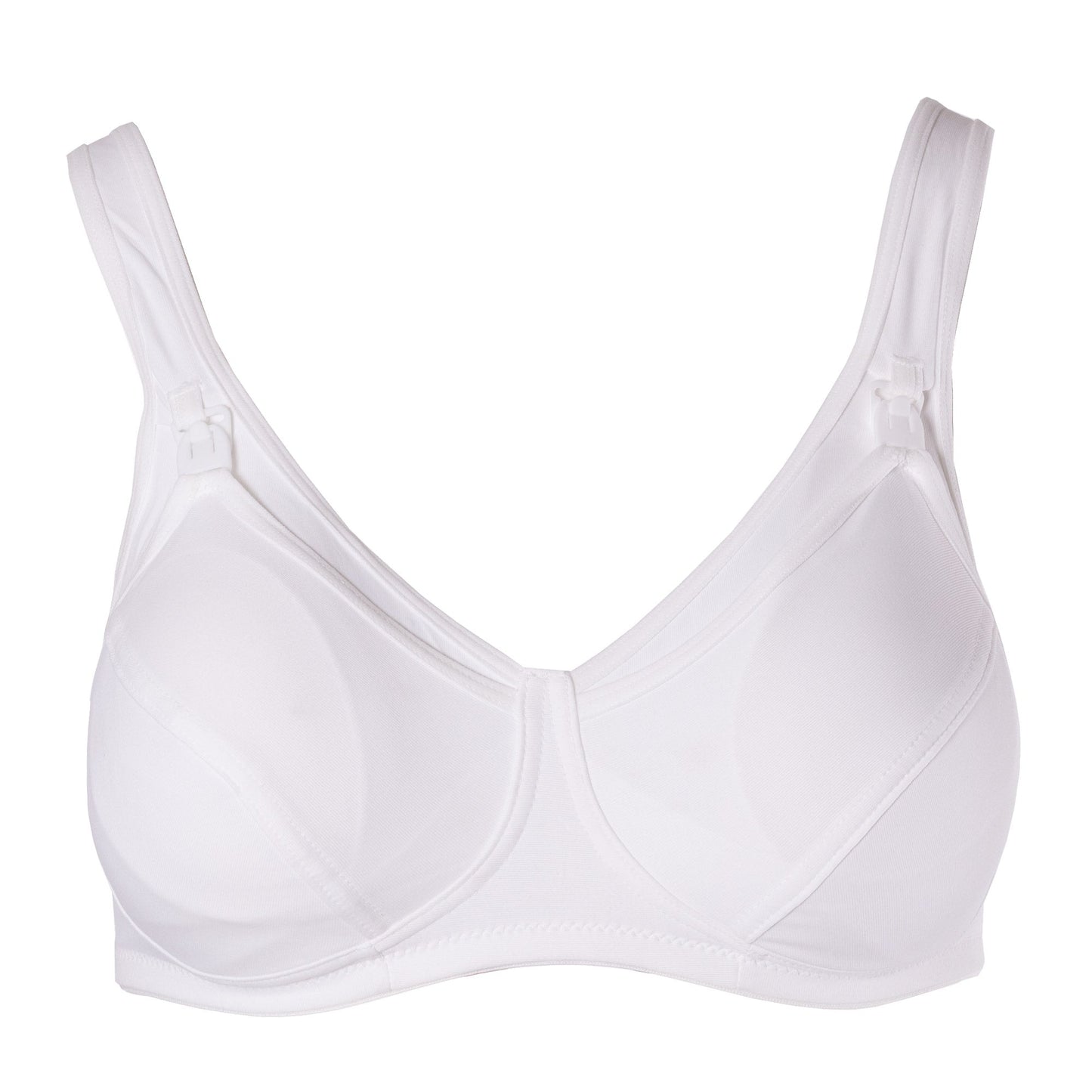 Reggiseno Allattamento Fibra Cava Coppa D Bianco