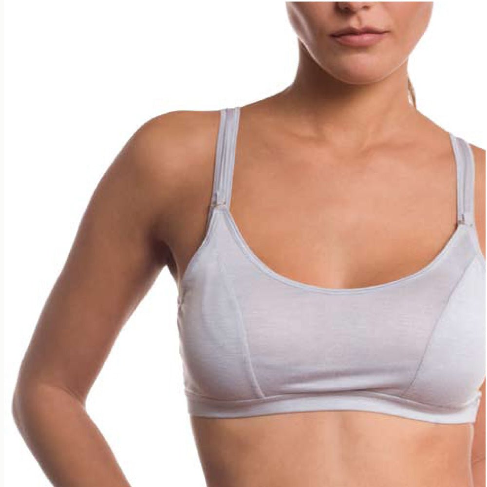 Reggiseno gravidanza e allattamento Silver Coppa C Grigio