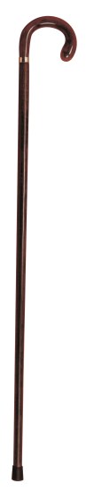 Bastone in legno di Faggio – Manico Curvo – Donna – Brio
