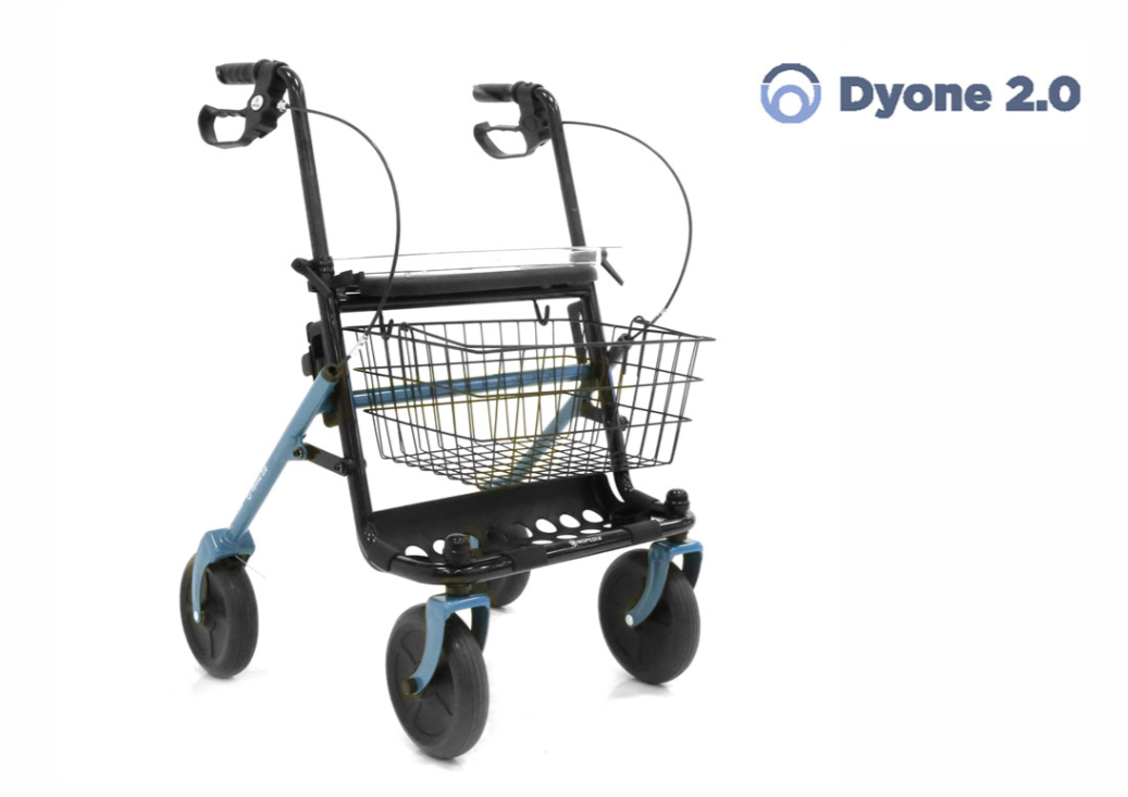 Rollator Pieghevole In Acciaio Verniciato Dyone 2.0 Moretti
