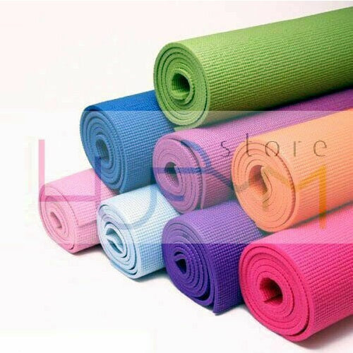 Tappetino Yoga Tappeto Aerobica Fitness Ginnastica Palestra Pilates 0.3Cm Orange