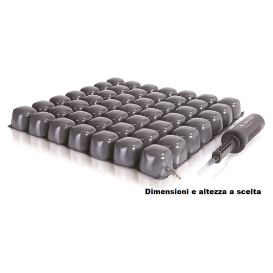 Cuscino a bolle d’aria a microinterscambio in PU h 5cm - 1 sezione